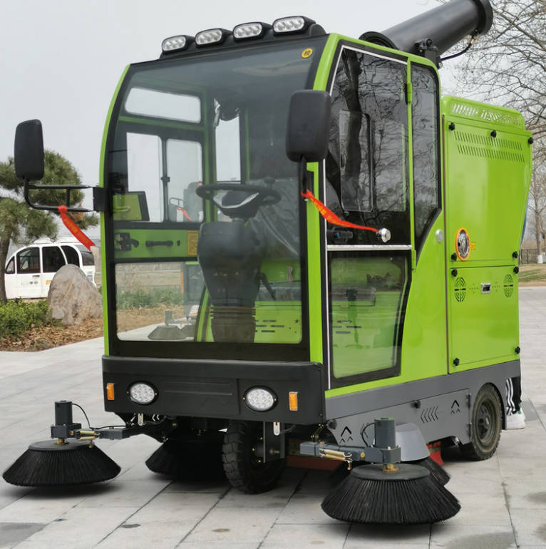 张家界道路清洁广泛应用电动环卫清扫车