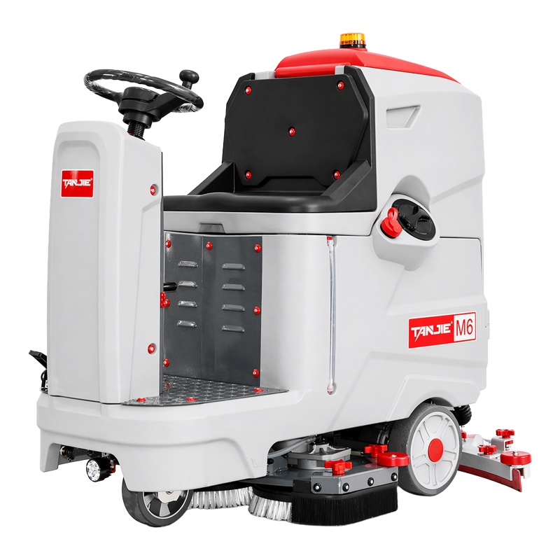 张家界坦洁驾驶式洗地机M6【双刷】